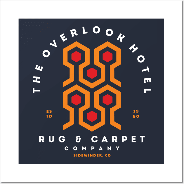 The Overlook Hotel Rug & Carpet Company - Est. 1980 Wall Art by BodinStreet